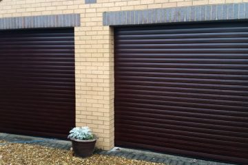 Insulated garage doors